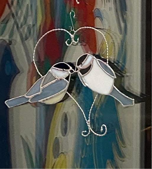 Chickadees in a Twisted Heart