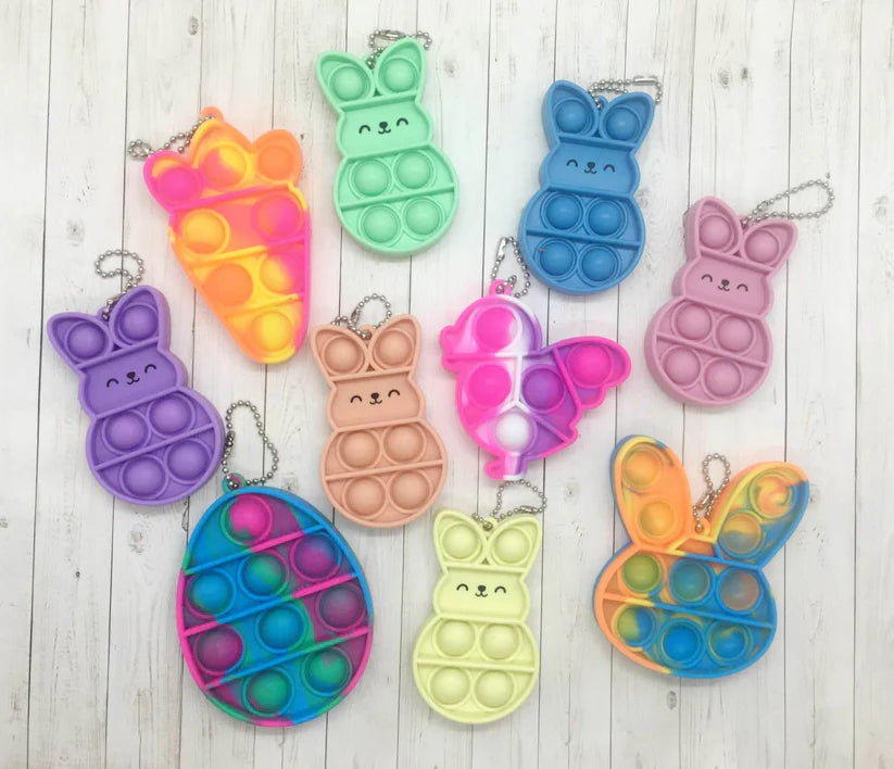 Easter Popper Keychains