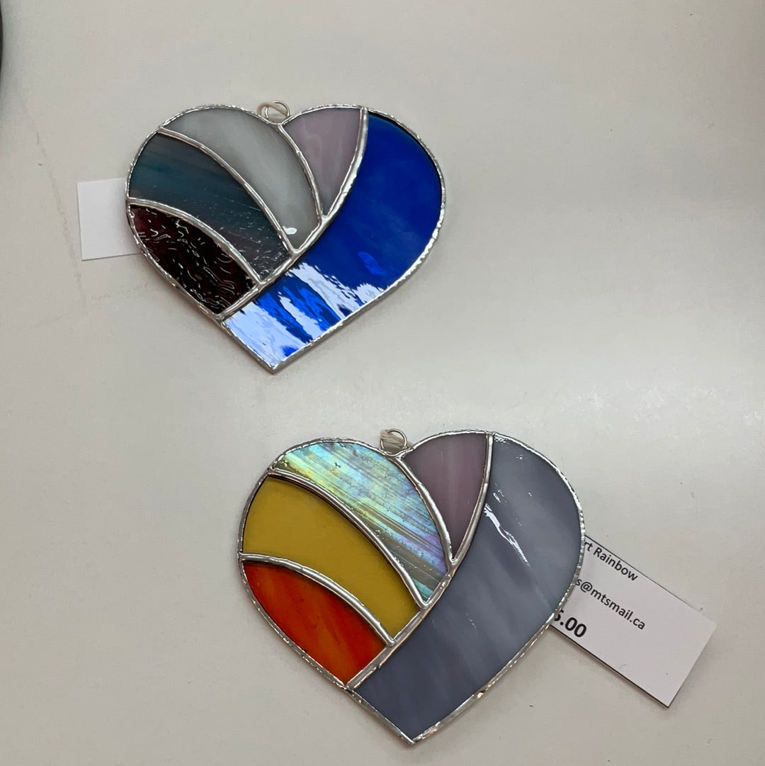Heart Rainbow Suncatcher