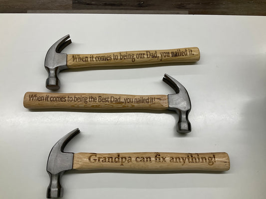 Engraved Hammer