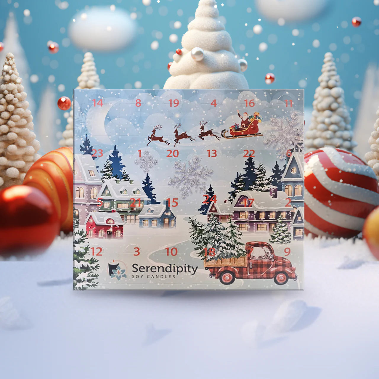 Serendipity Soy Candles Christmas Gift Collection