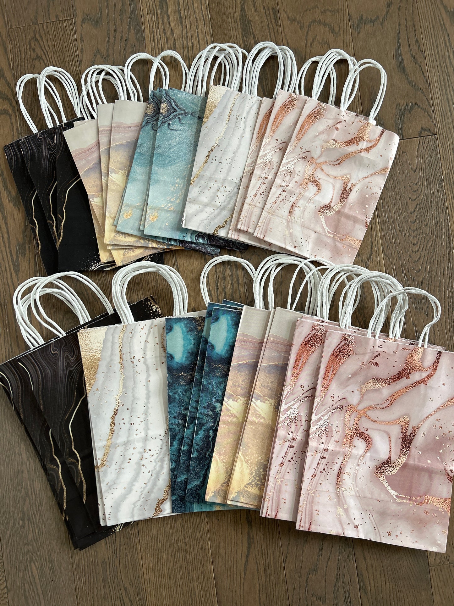 Coloured Gift Bags