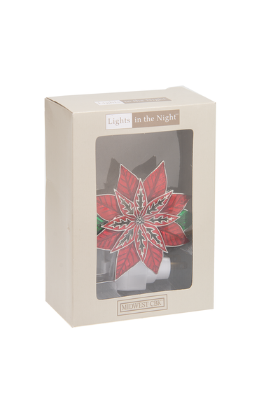 Cardinal & Holly Night Light Light