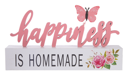 Happiness is Homemade Butterfly Shelfsitter