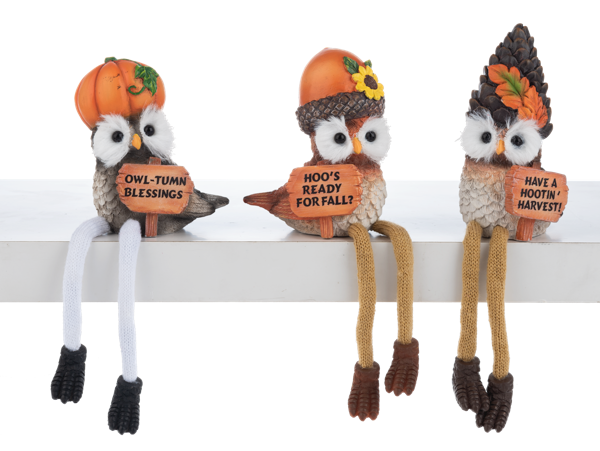 Hoos Ready for Fall? - Owl Shelfsitters
