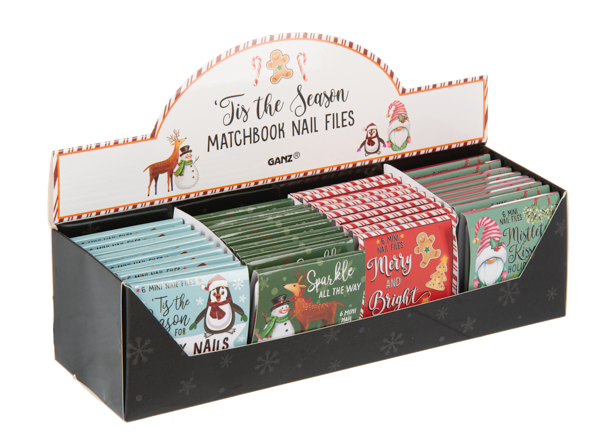 'Tis The Season Matchbook Nail Files