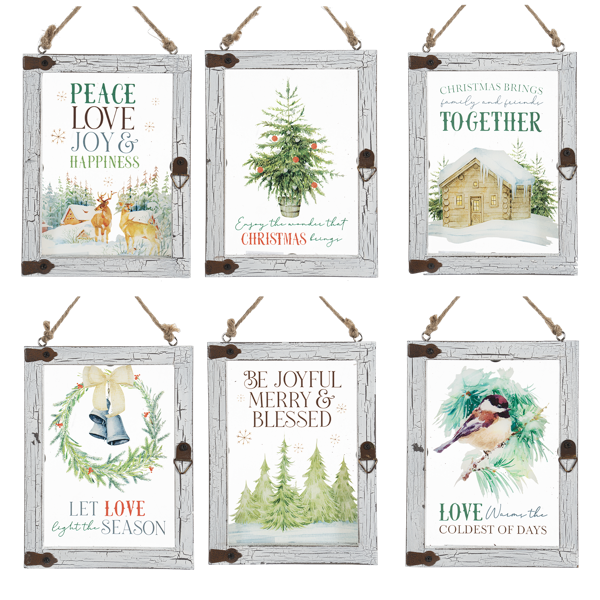 Window Plague Ornaments