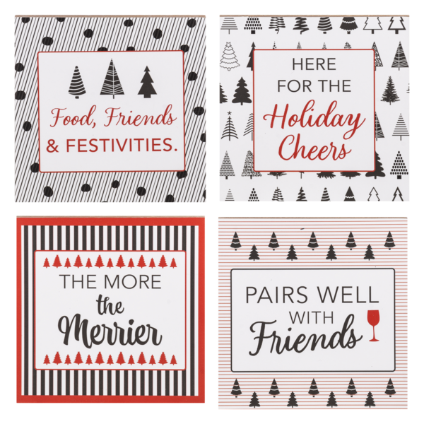 Friendsmas Coasters in Crate
