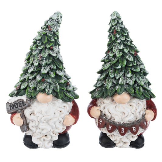 Evergreen Gnome Figurines