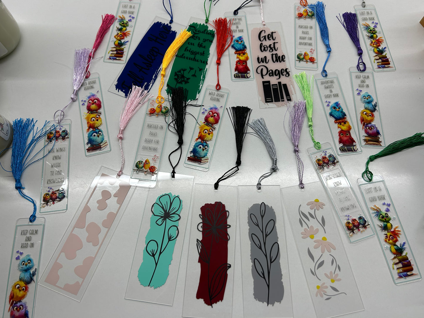 Acrylic Bookmarks