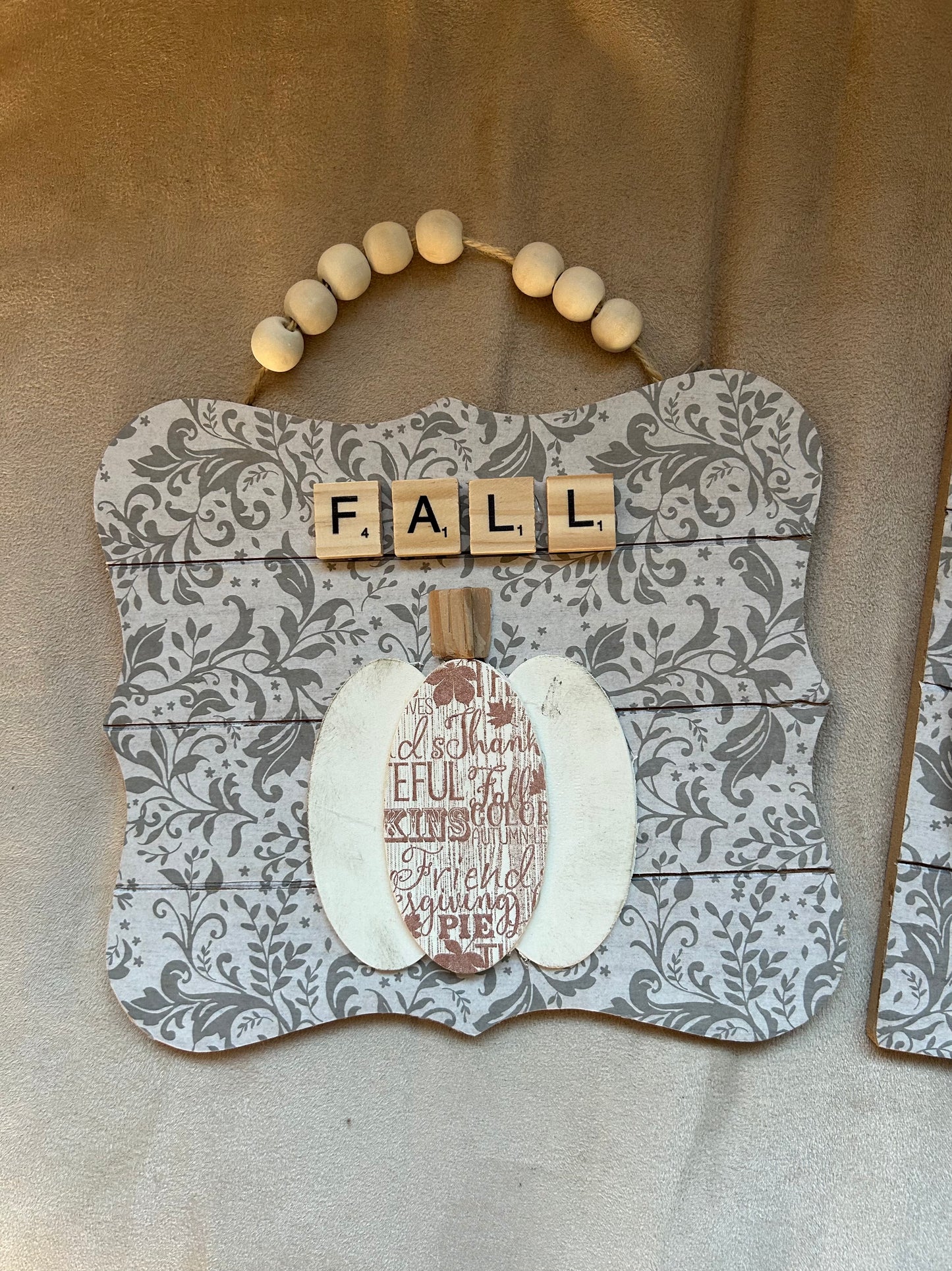Fall Pumpkin Signs