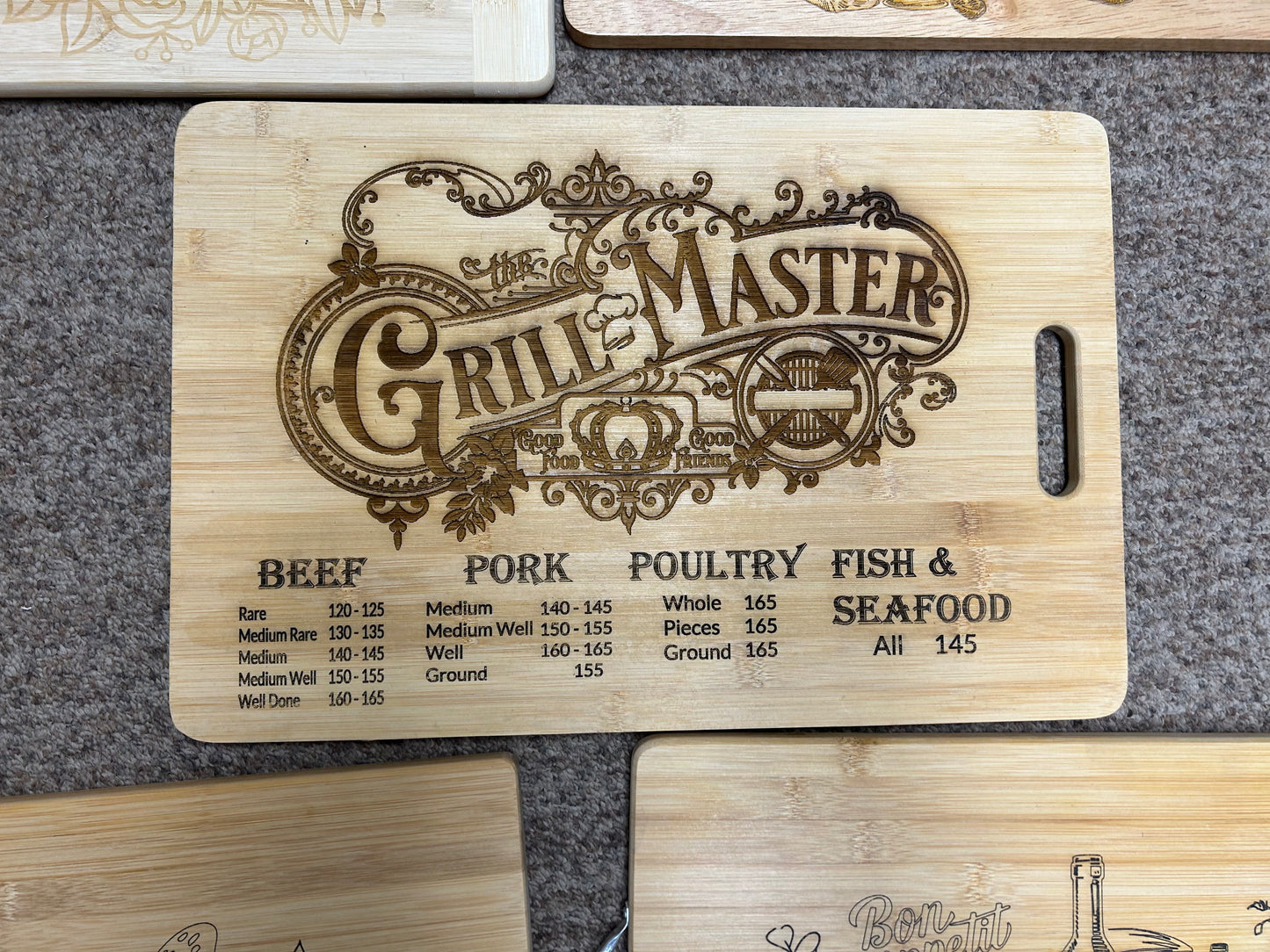 Cutting Boards - Wood Engraved/Etched
