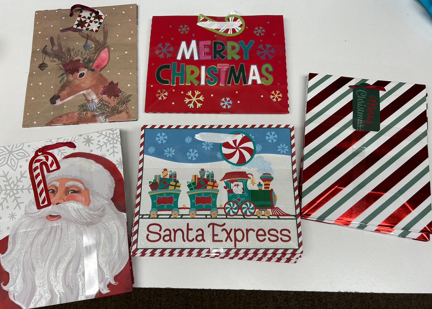 Christmas Gift Bag Set