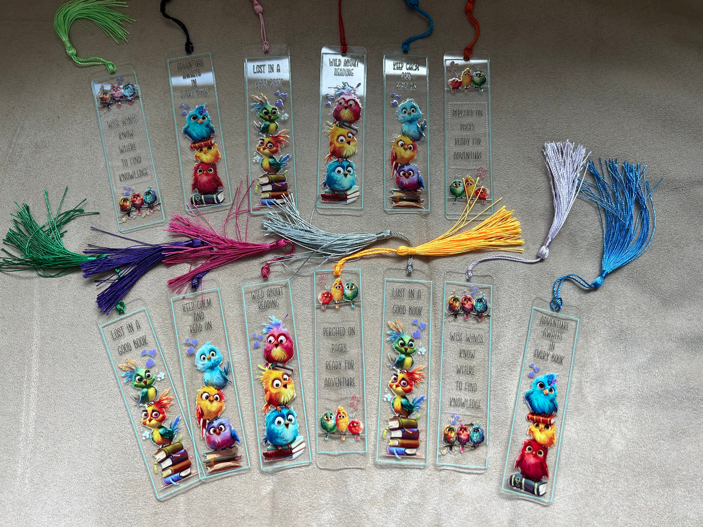 Acrylic Bookmarks