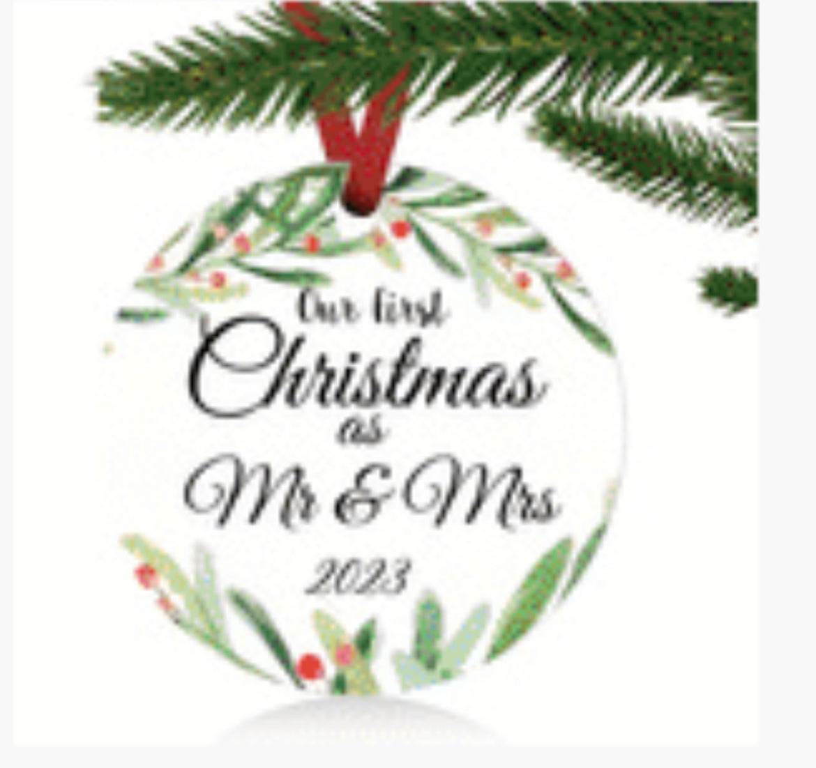 Our First Christmas as Mr & Mrs