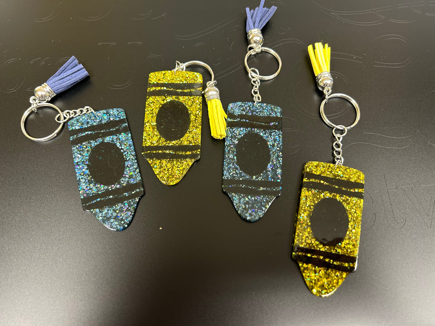 Personalized Pencil Keychains