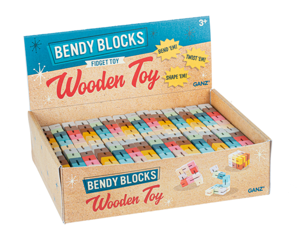 Wooden Bendy Blocks