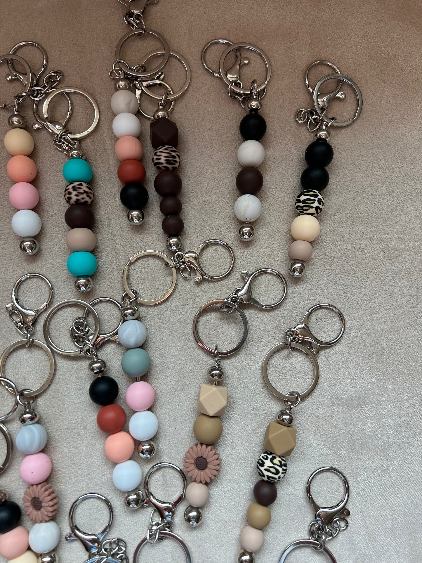 Keychain Beaded
