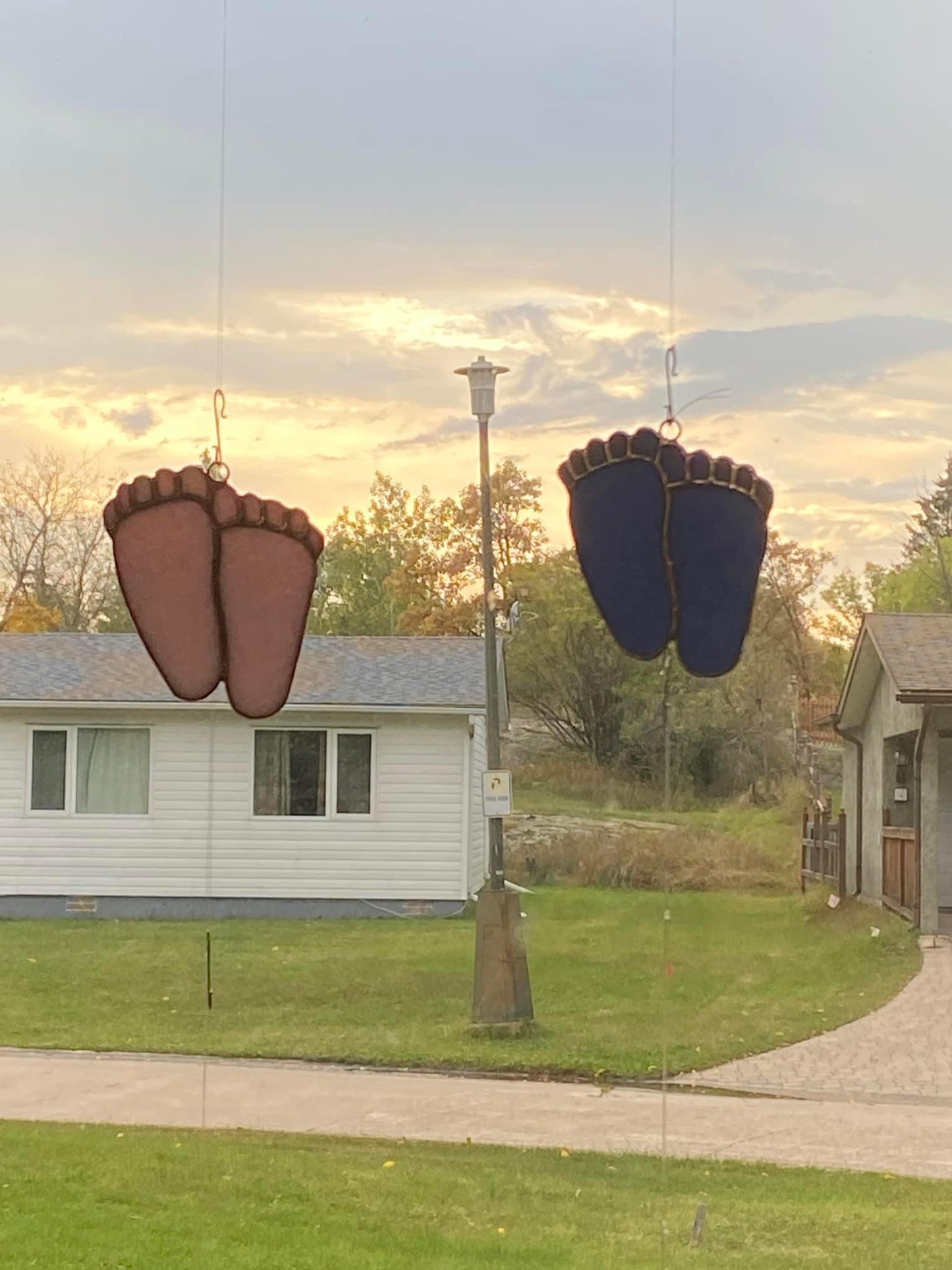 Baby Feet Suncatcher