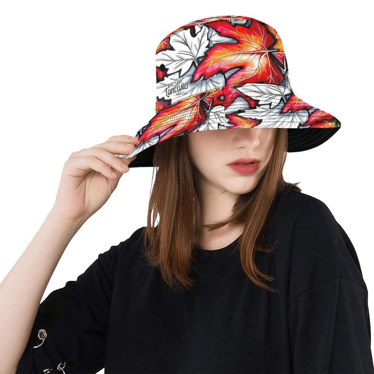 Signature Print Bucket Hat