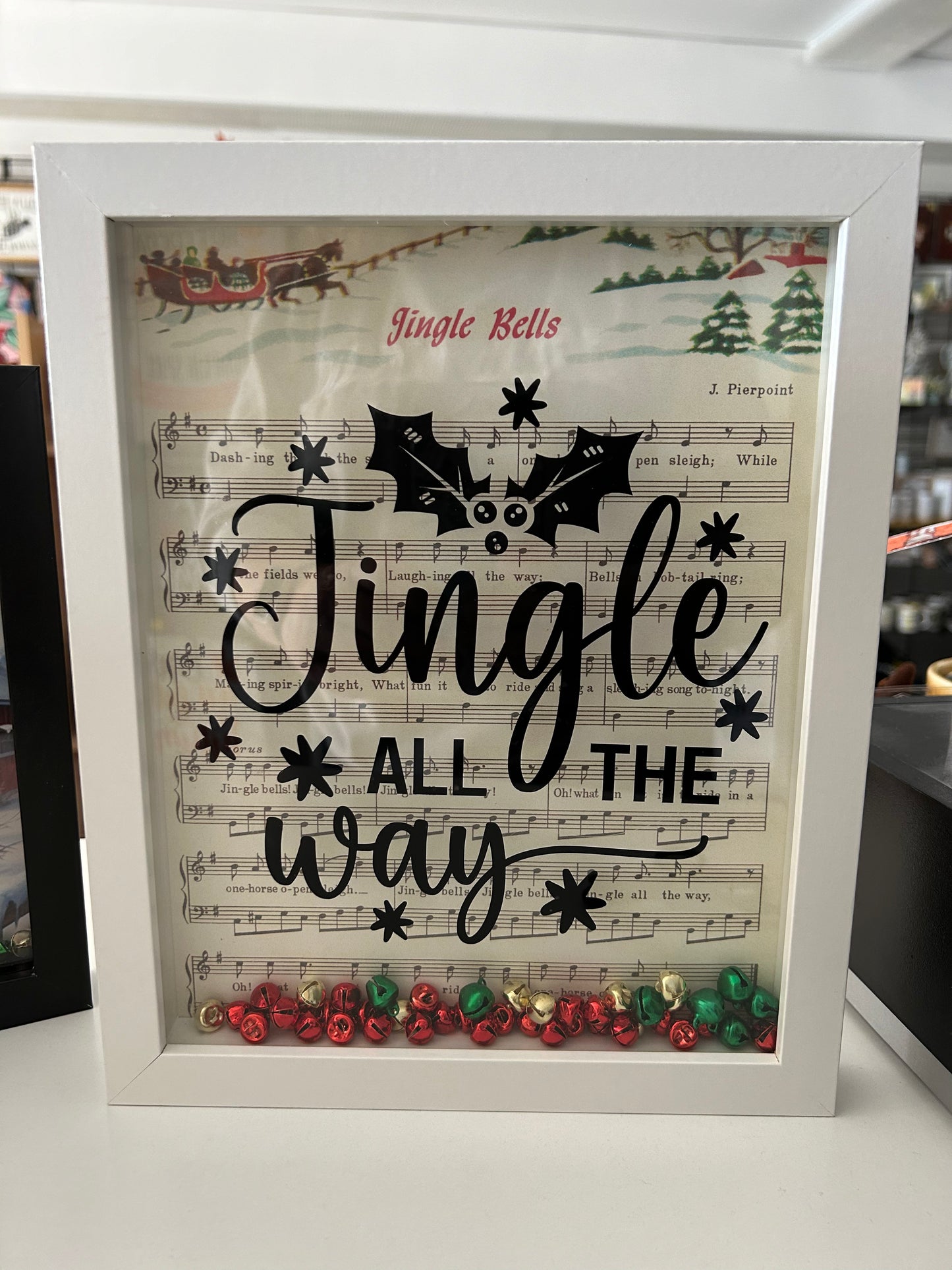 Christmas/Holiday themed Shadow Boxes