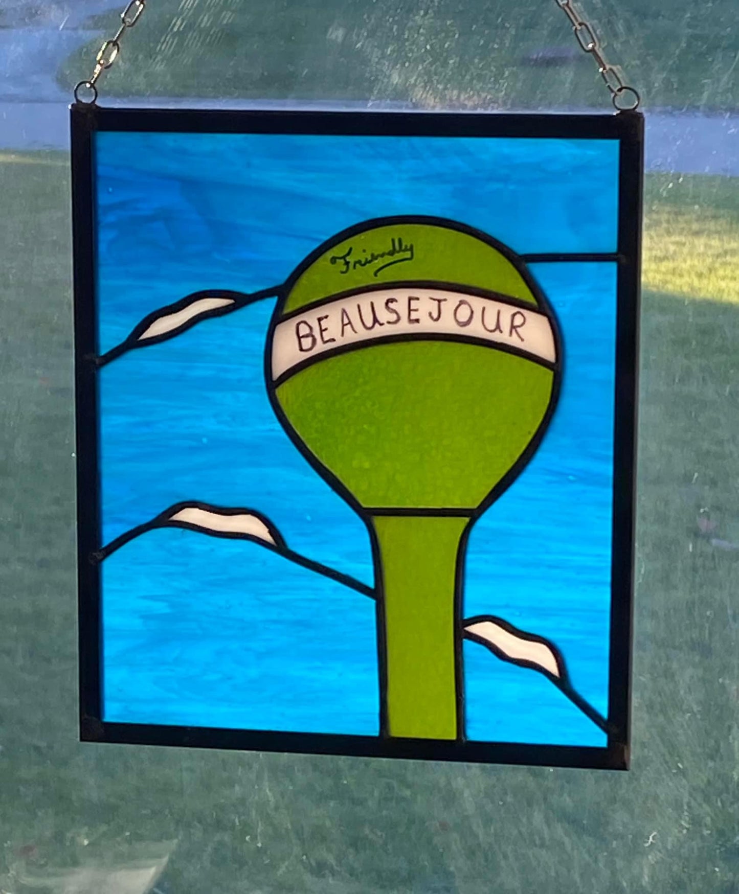 Beausejour Water Tower Suncatcher