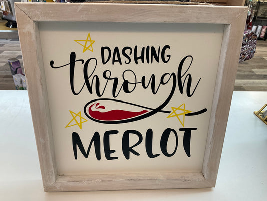 Dashing Through Merlot