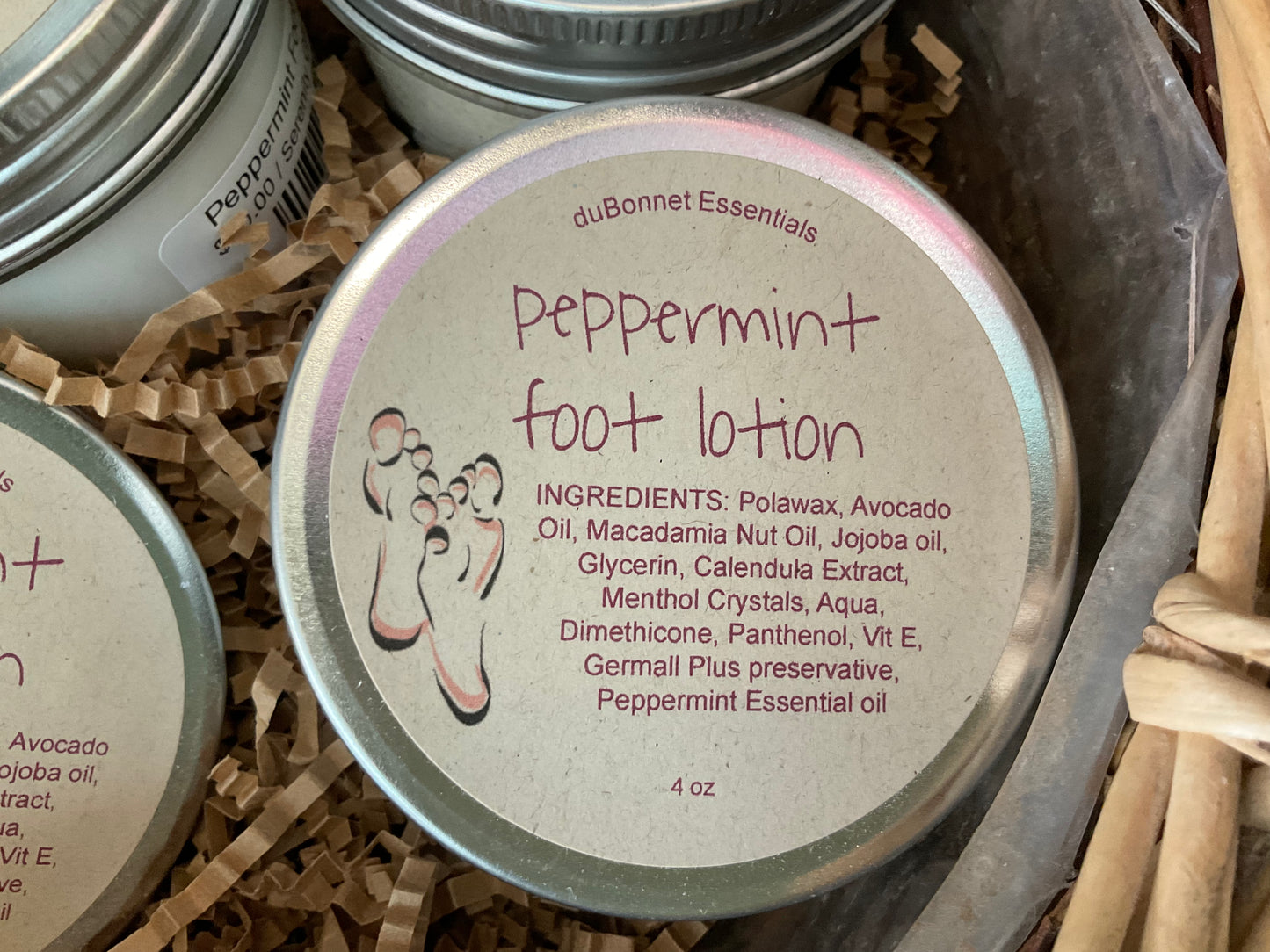 Peppermint Foot Lotion
