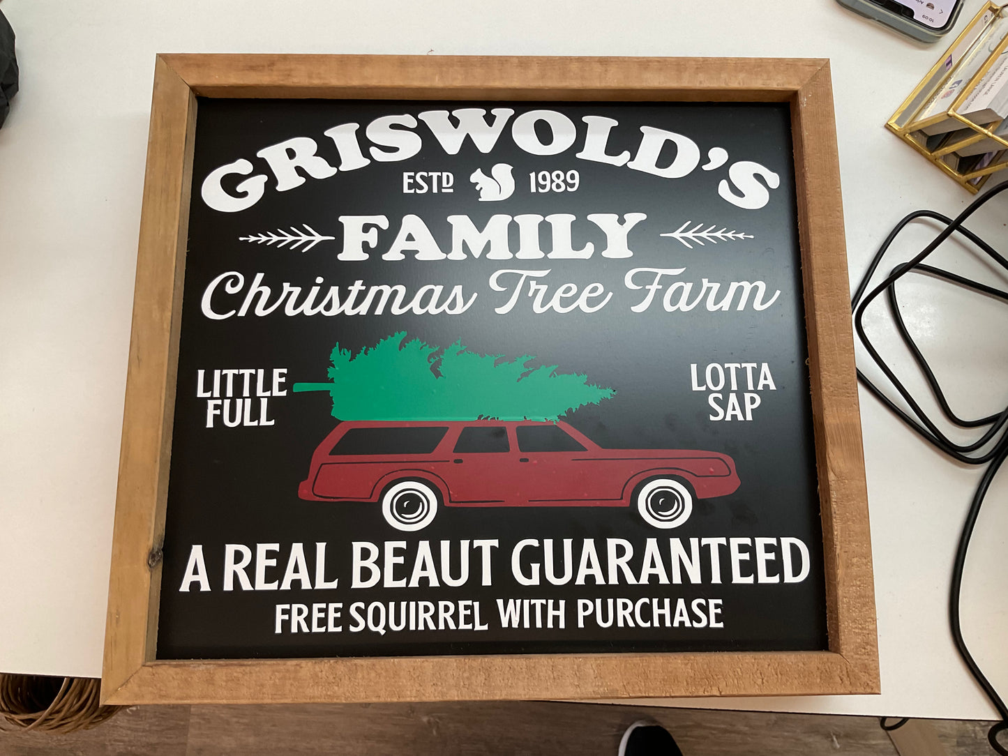 Griswold Themed Christmas Signs