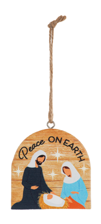 Christmas Block Talk Ornaments
