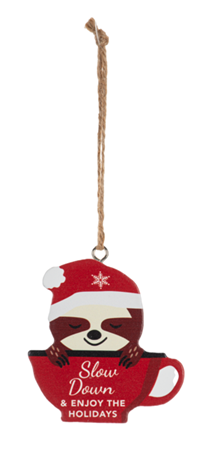Christmas Block Talk Ornaments