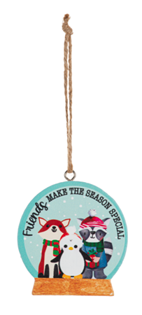 Christmas Block Talk Ornaments