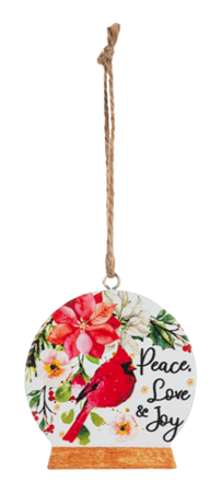 Christmas Block Talk Ornaments