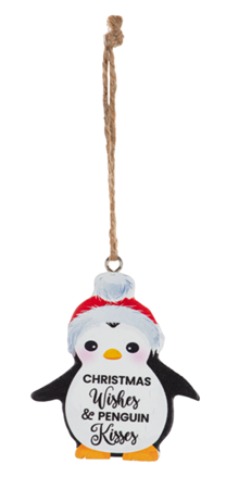 Christmas Block Talk Ornaments