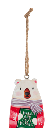 Christmas Block Talk Ornaments