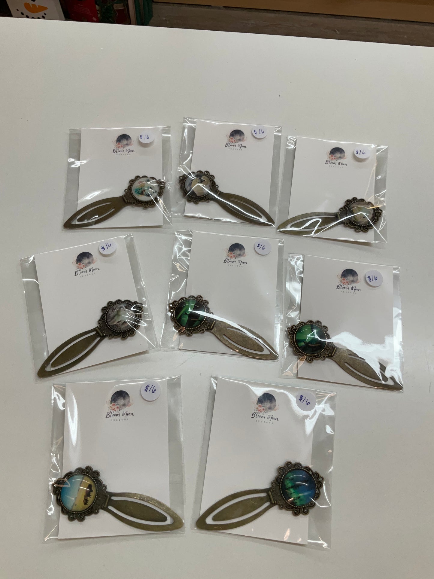 Bloom Moon Bookmarks
