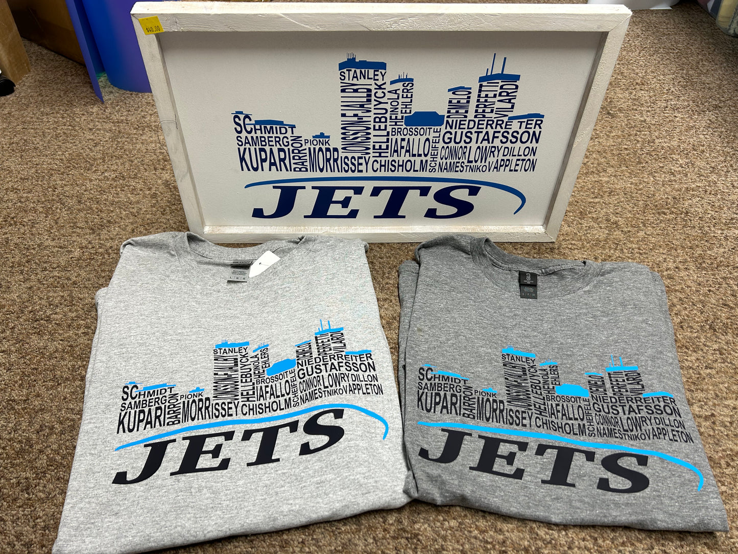 Skyline Winnipeg Jets Sign