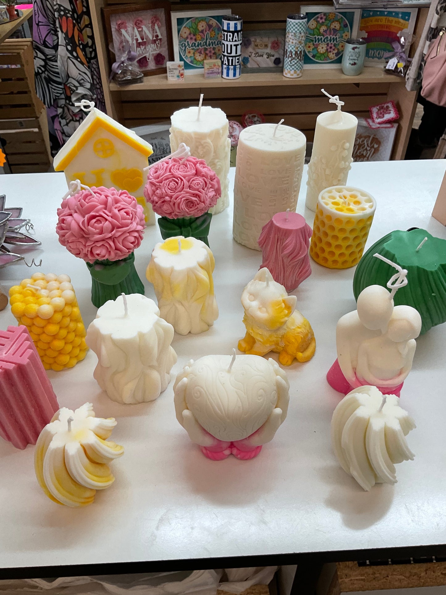 Aesthetic Natural Soy Wax Candles