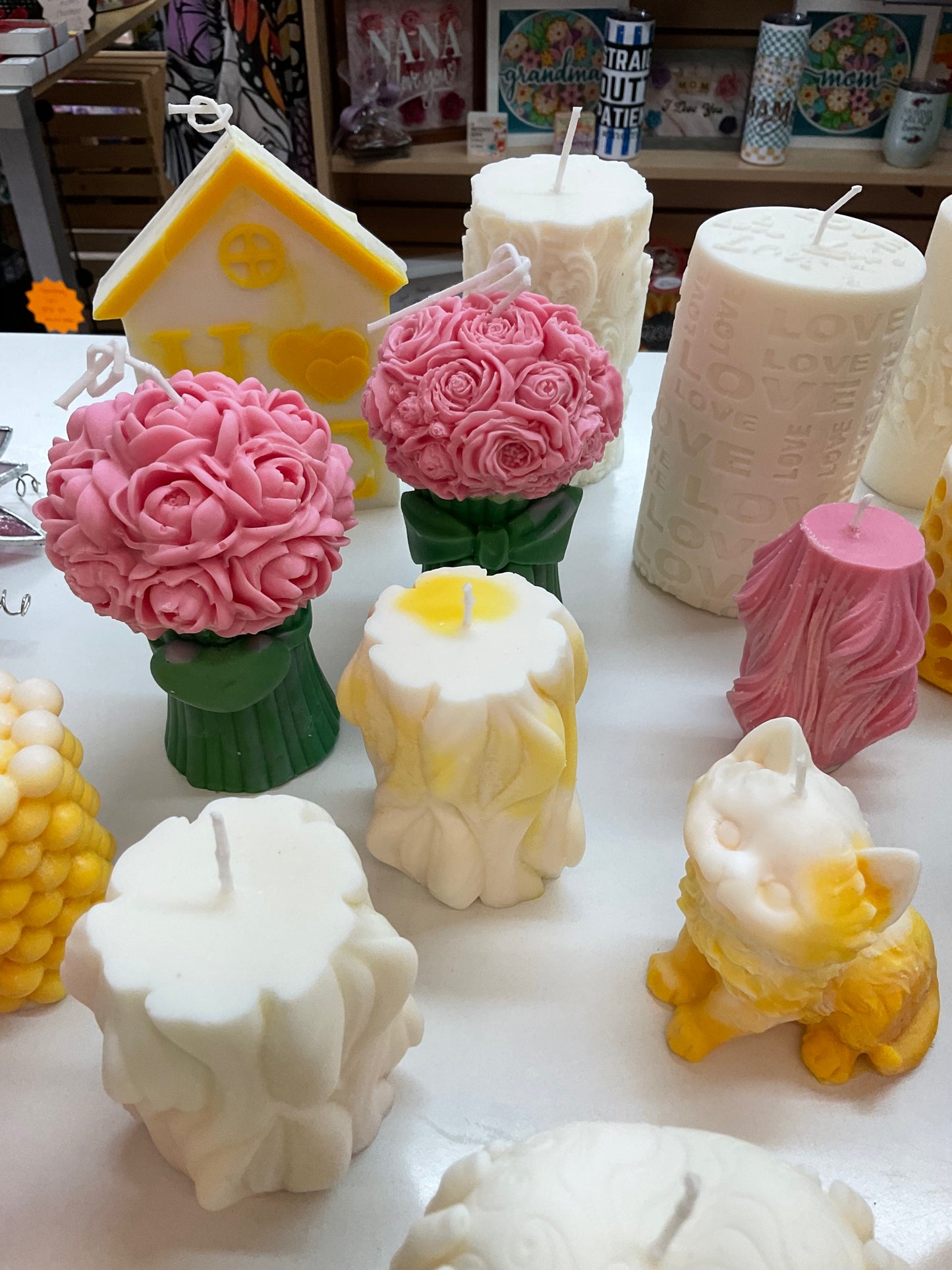 Aesthetic Natural Soy Wax Candles