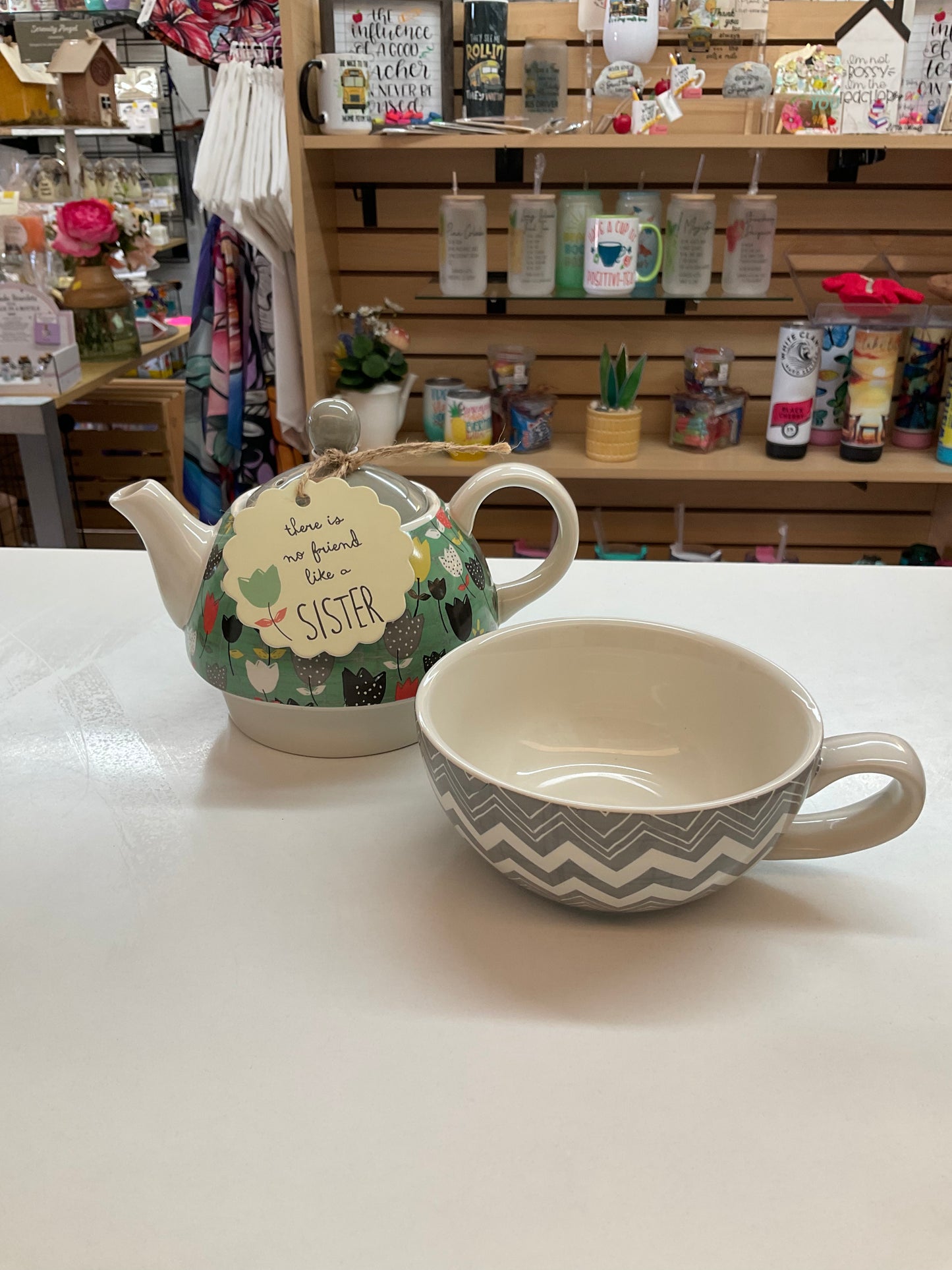 Sister Tea Pot/Cup