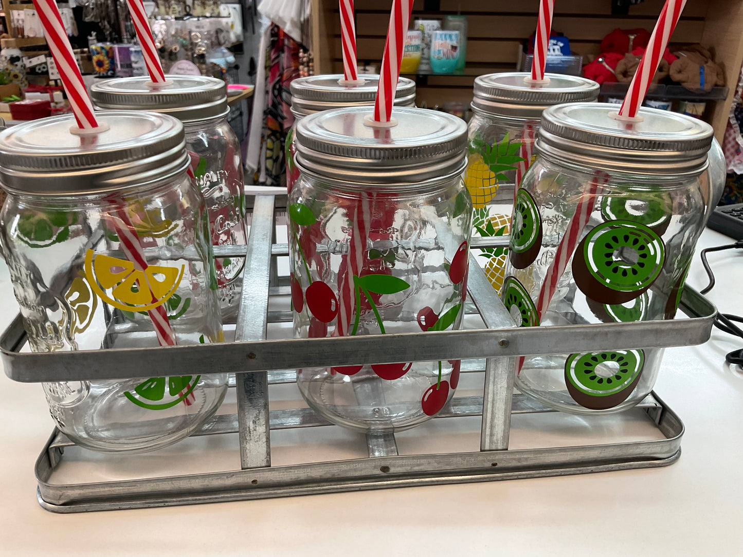 Mason Jar 6 Piece Set