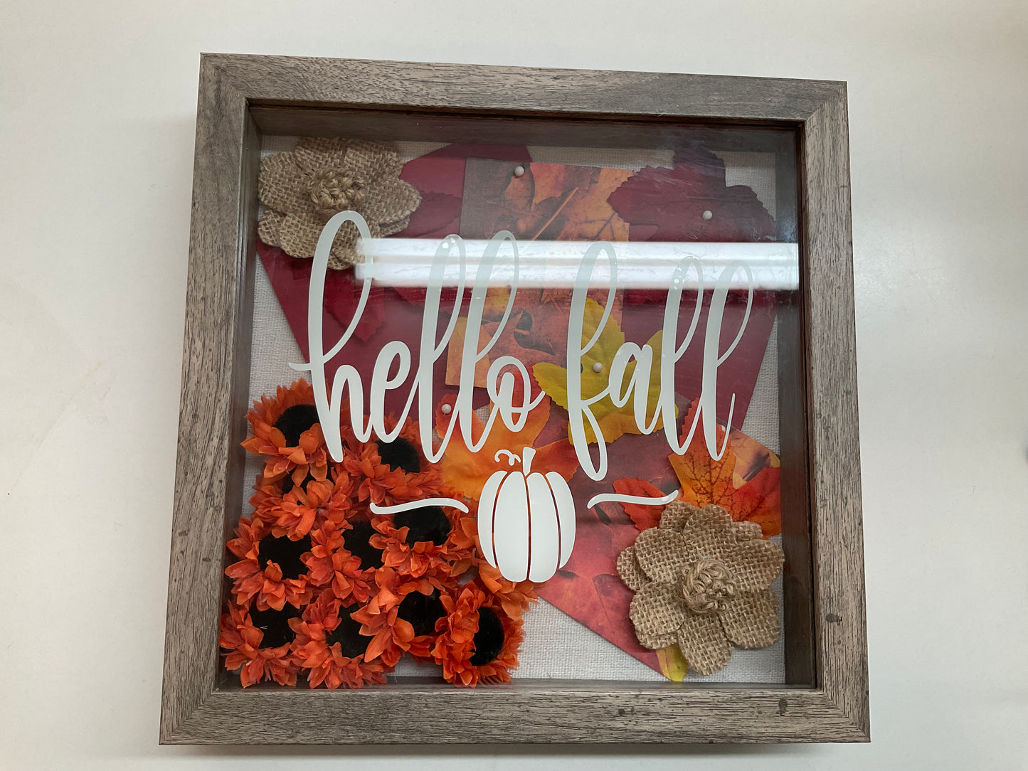 Fall Themed Shadow Boxes