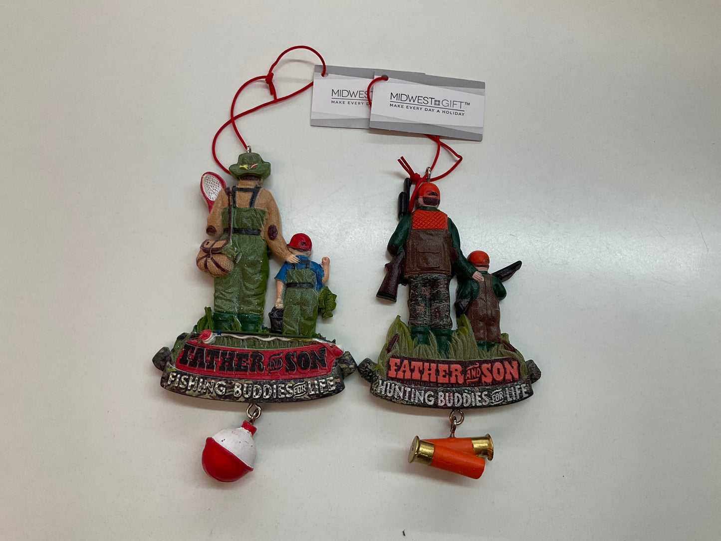 Father & Son Ornaments