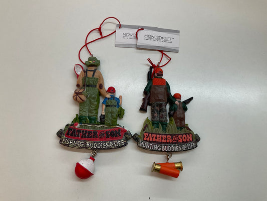 Father & Son Ornaments