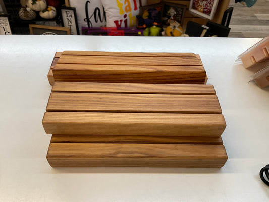 Travel Wooden Card Holder