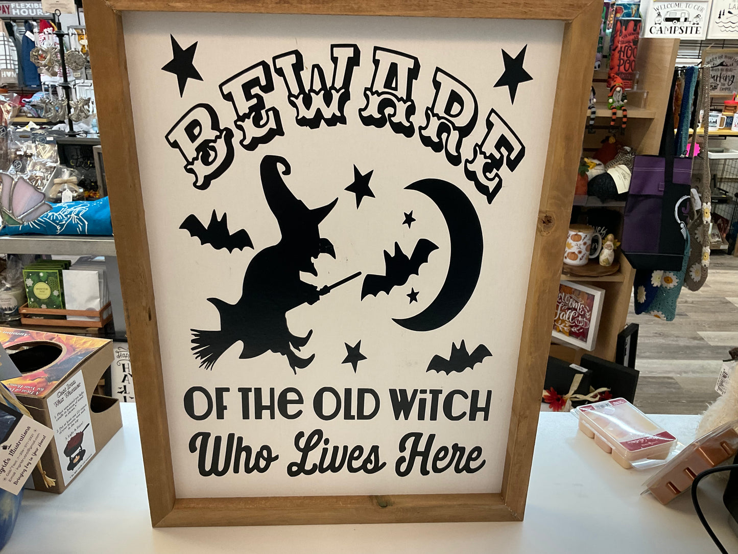 BEWARE of the Old Witch Who Lives Here