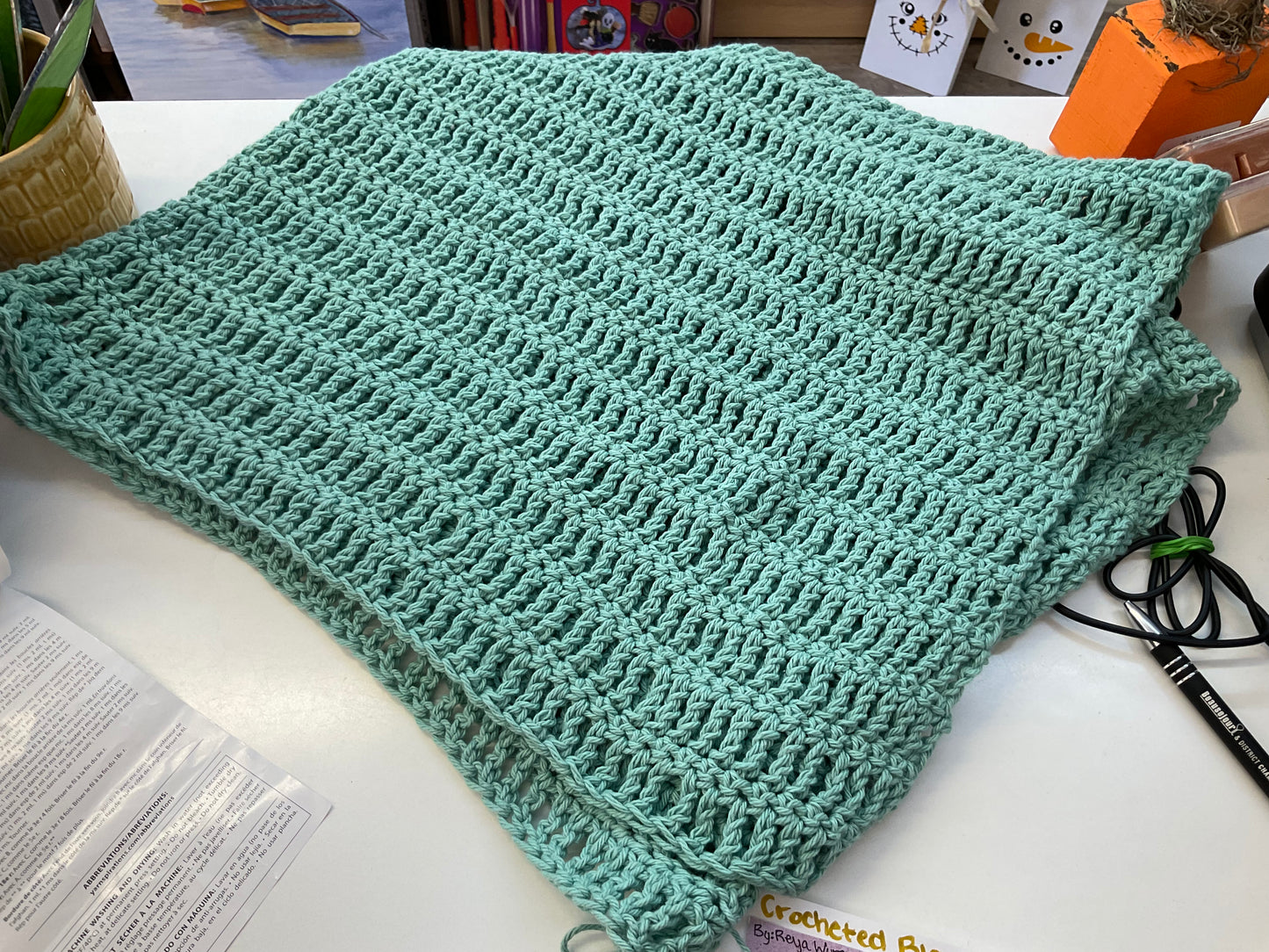 Crocheted Blankets by Reya
