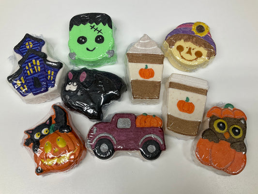 Fall/Halloween Bath Bombs