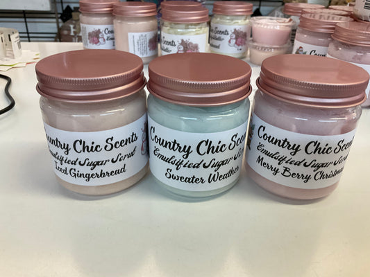 Christmas Sugar Scrub