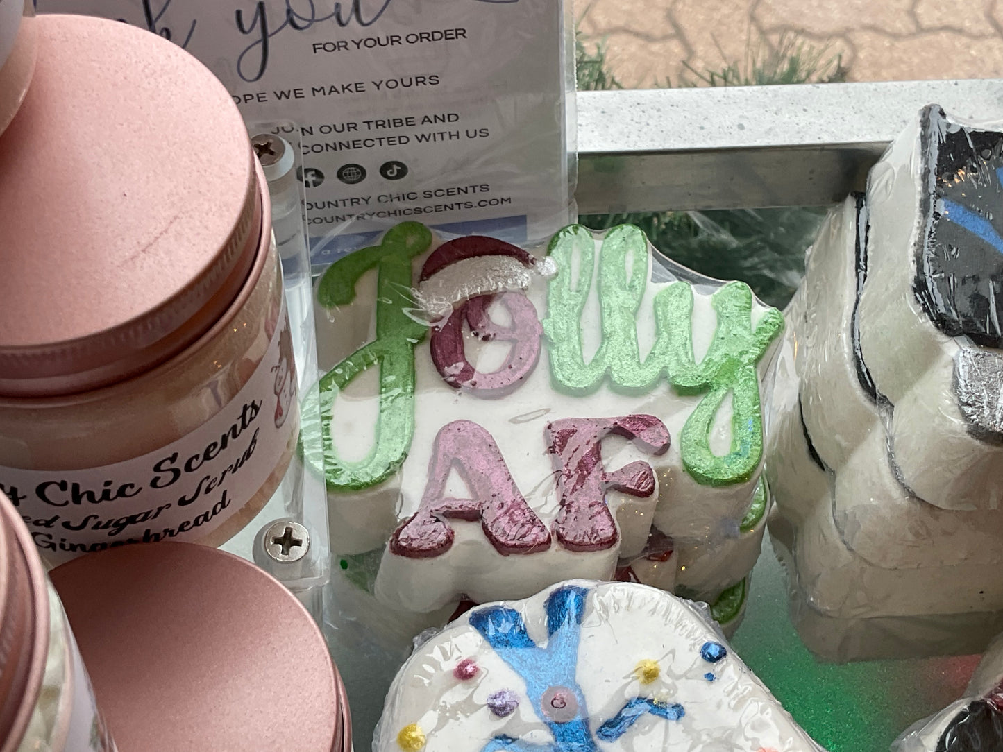 Christmas & Winter Bath Bombs